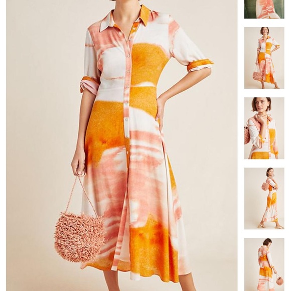 Anthropologie Dresses & Skirts - Anthropologie petite Dolan maxi shirt dress